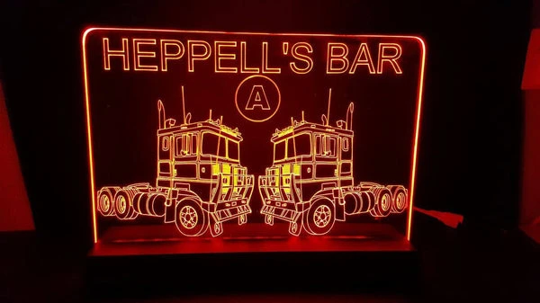 Heppels bar LED Light - designaglo