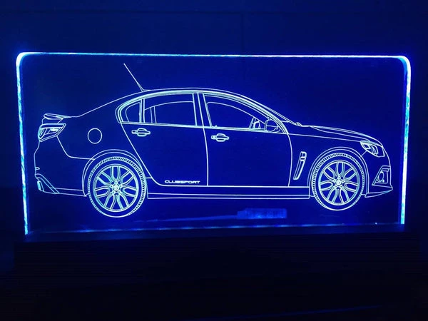 Holden Clubsport LED light - designaglo
