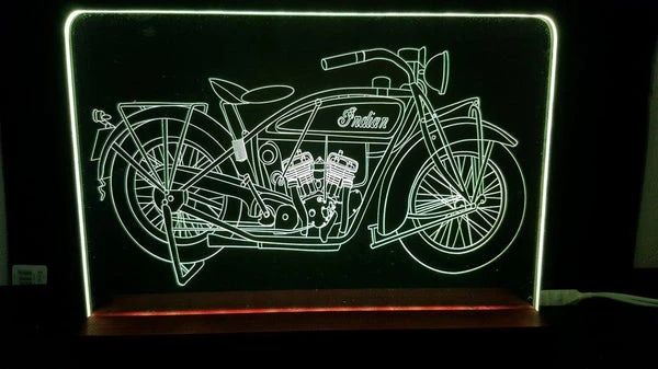 Indian Motorcycle LED light - designaglo