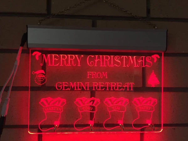 LED Stocking keeper - designaglo