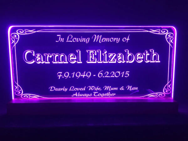 Memorial LED light - designaglo