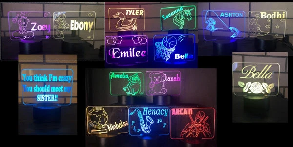 Custom Desk LED light - designaglo