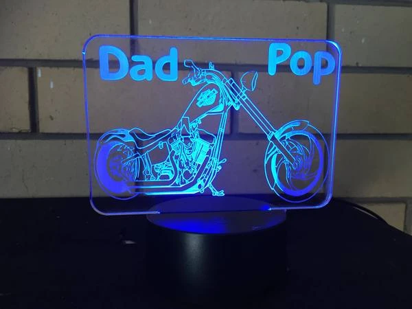 DesignaGlo harley LED desk/night light