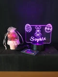 Mini Easter Bucket & LED Light and Bunny