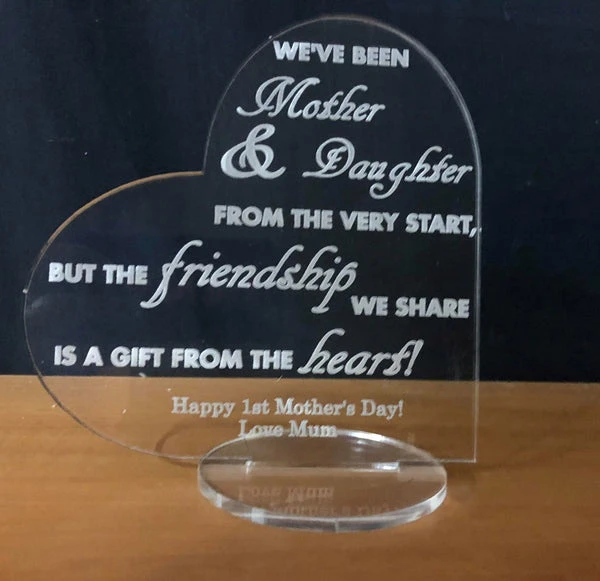 Mother & Daughter Plaques