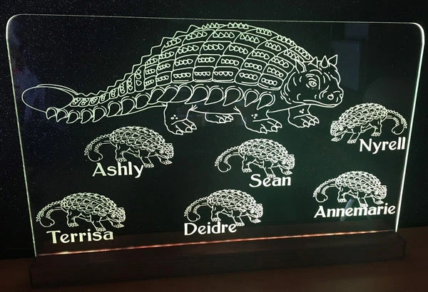 Ankylosaurus dinosaur - designaglo