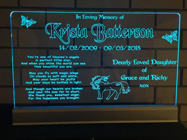 Memorial Poem - designaglo