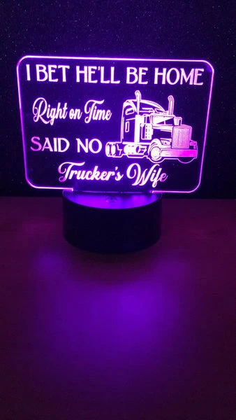 Trucker's Wife Desk Light LED - designaglo