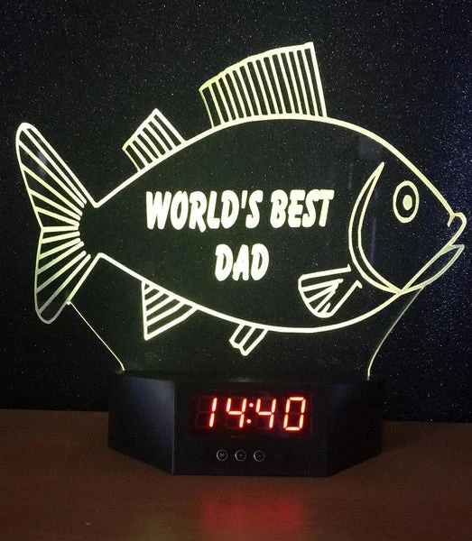 Fish  Clock - designaglo