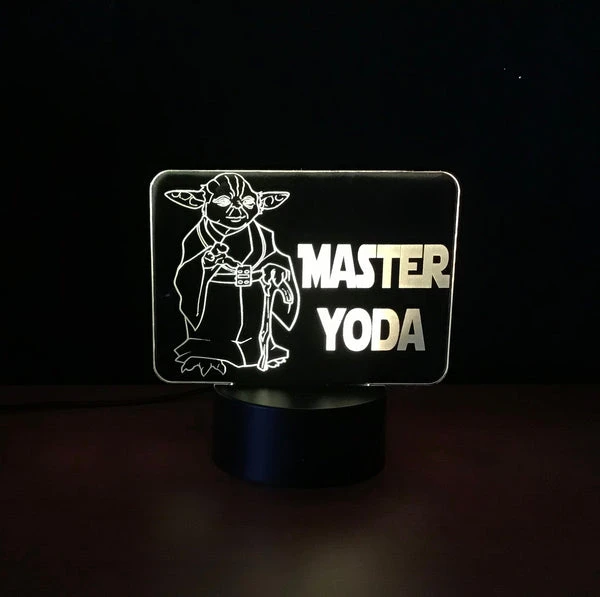 Yoda LED Desk light