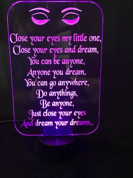 Close your eyes - designaglo