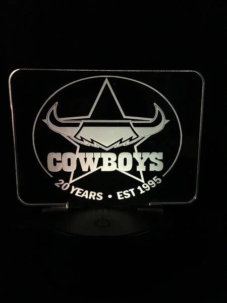 Cowboy LED light Sign