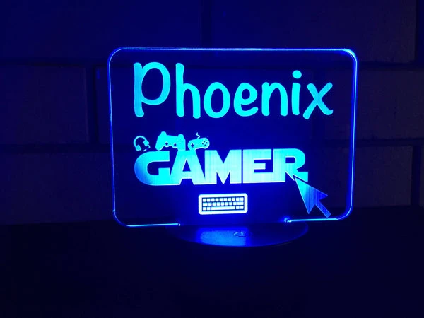 DesignaGlo Gamer LED desk/night light - designaglo