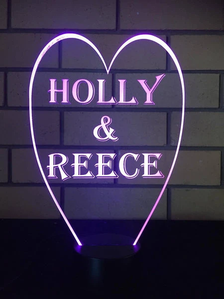 Heart Names - designaglo