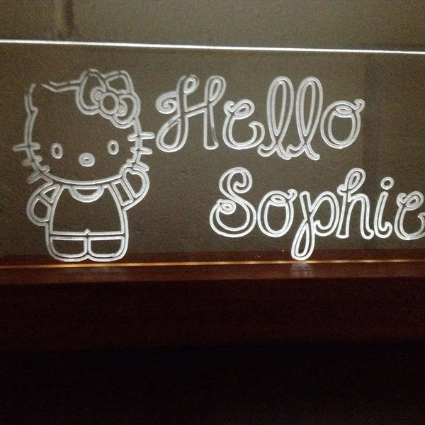 Hello Kitty LED light - designaglo