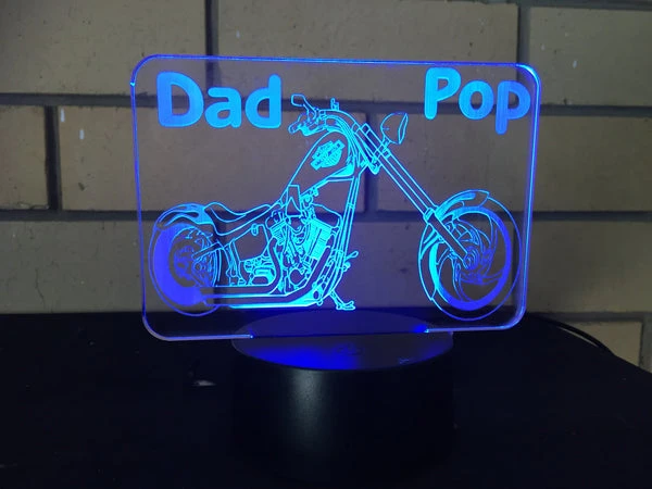 DesignaGlo harley LED desk/night light - designaglo