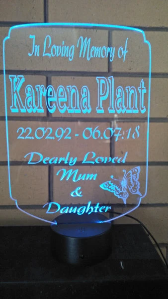 Memorial LED Light - designaglo