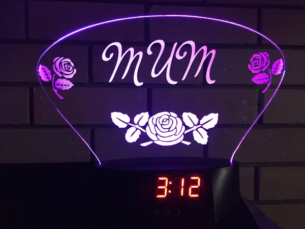 Mum Clock - designaglo