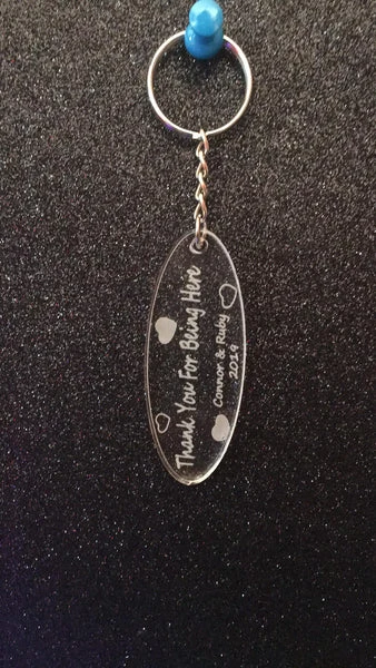Happy Birthday key rings - designaglo